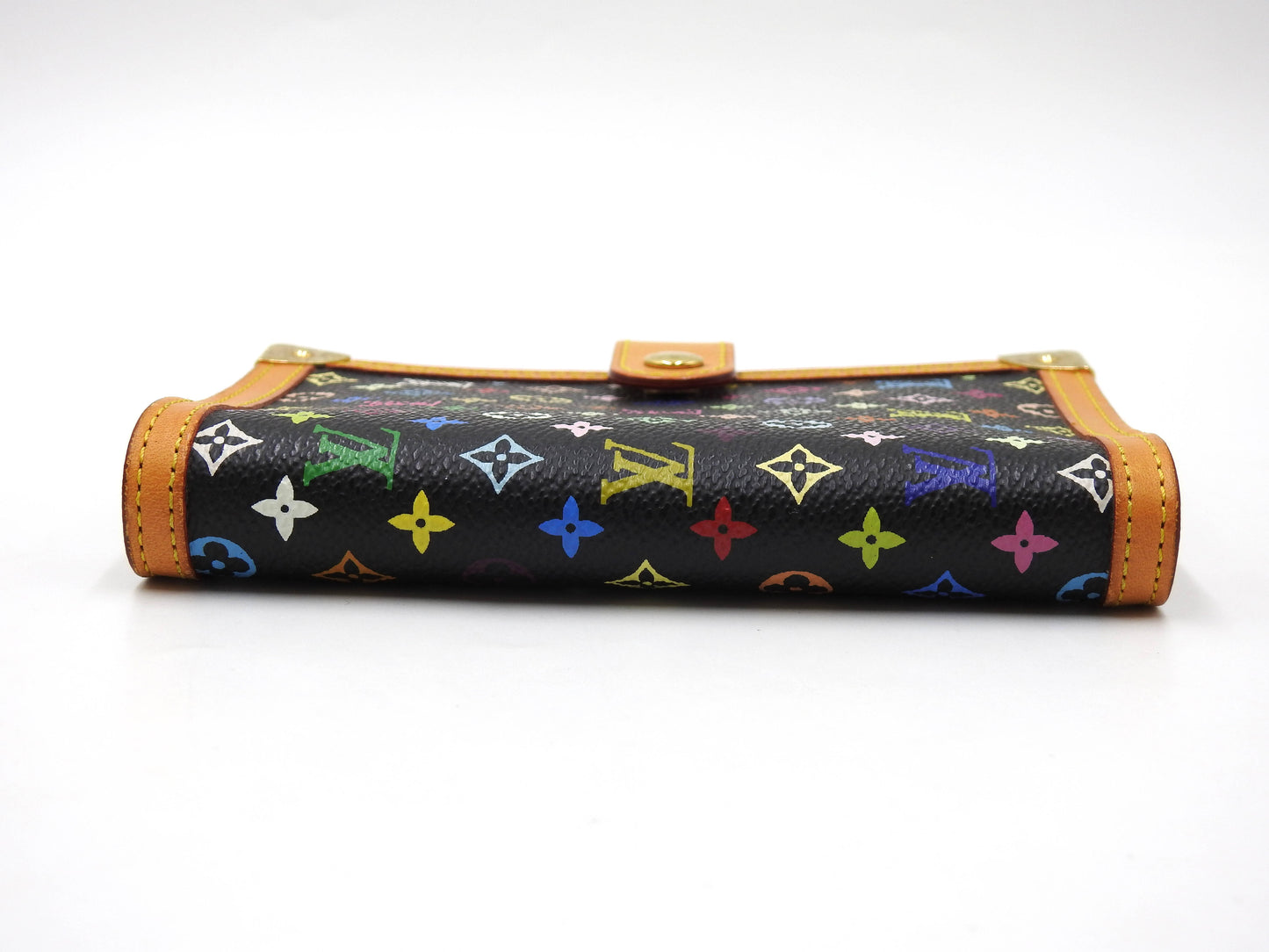 LOUIS VUITTON Monogram Multicolor Agenda PM Day Planner Black R20895