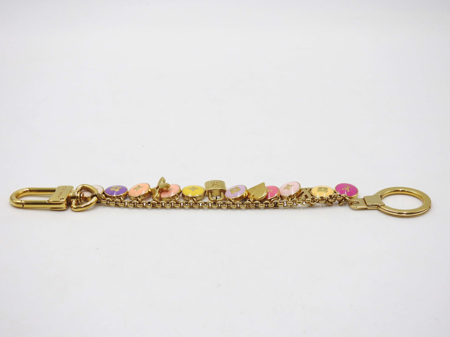 LOUIS VUITTON Porte Cles Pastille Bag Charm Multicolor M66172