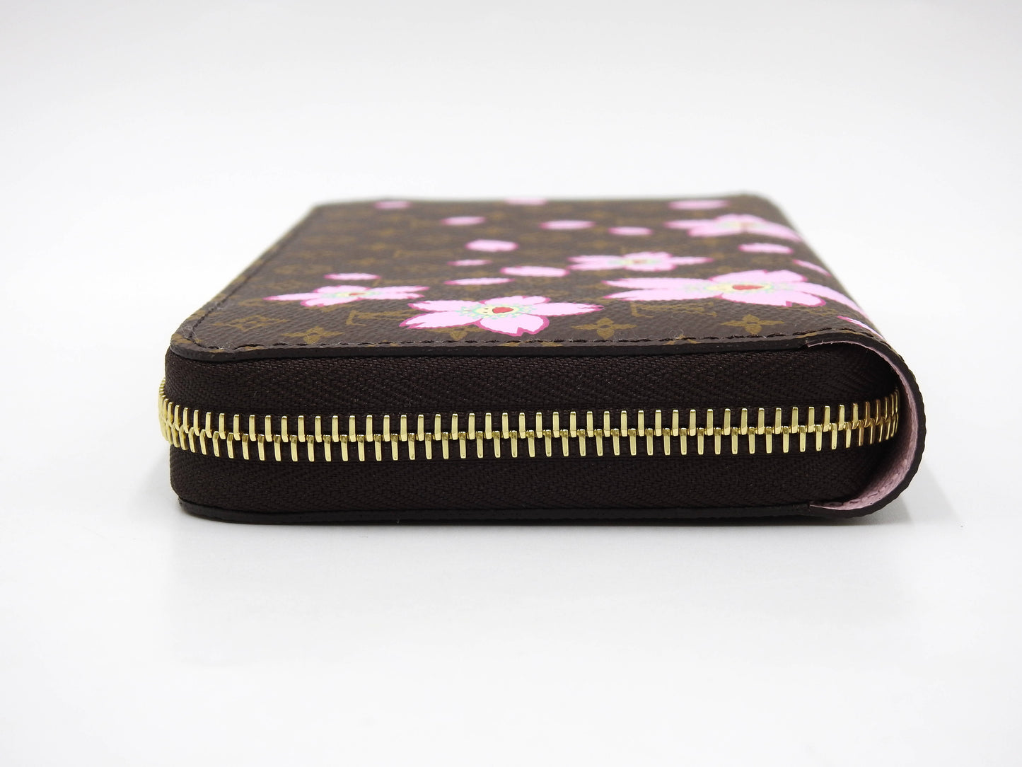 LOUIS VUITTON LV×TM Monogram Cherry Blossom Zippy Long Wallet M13433