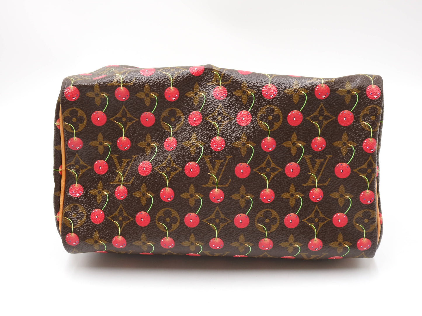 LOUIS VUITTON Monogram Cherry Speedy 25 Hand Bag Boston Bag Canvas M95009