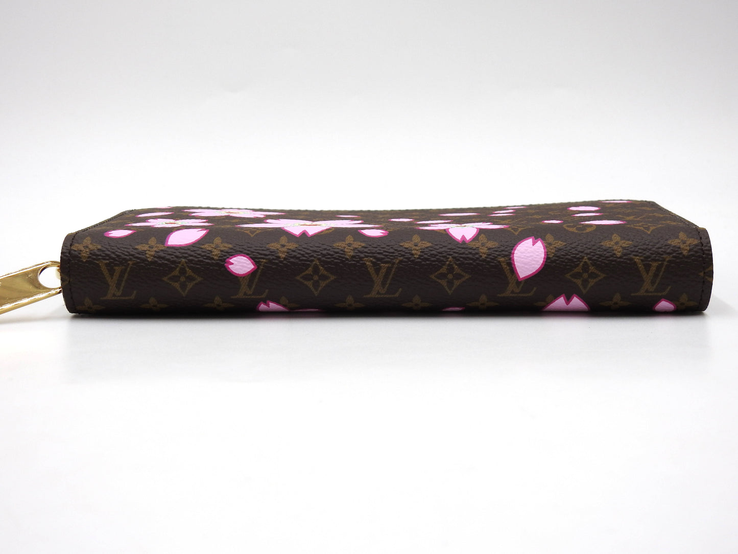 LOUIS VUITTON LV×TM Monogram Cherry Blossom Zippy Long Wallet M13433