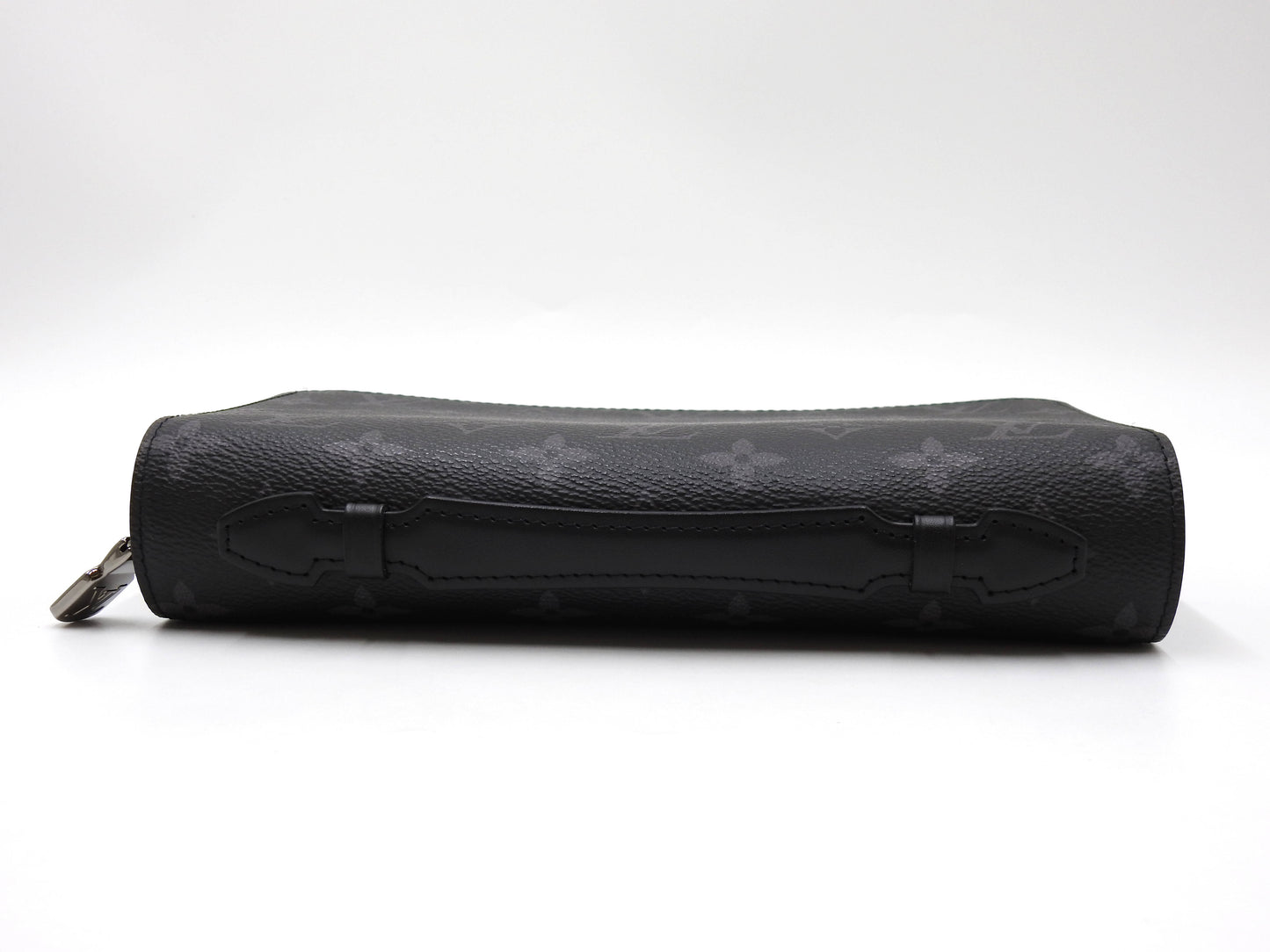 LOUIS VUITTON Monogram Eclipse Zippy XL Zip Around Wallet M61698