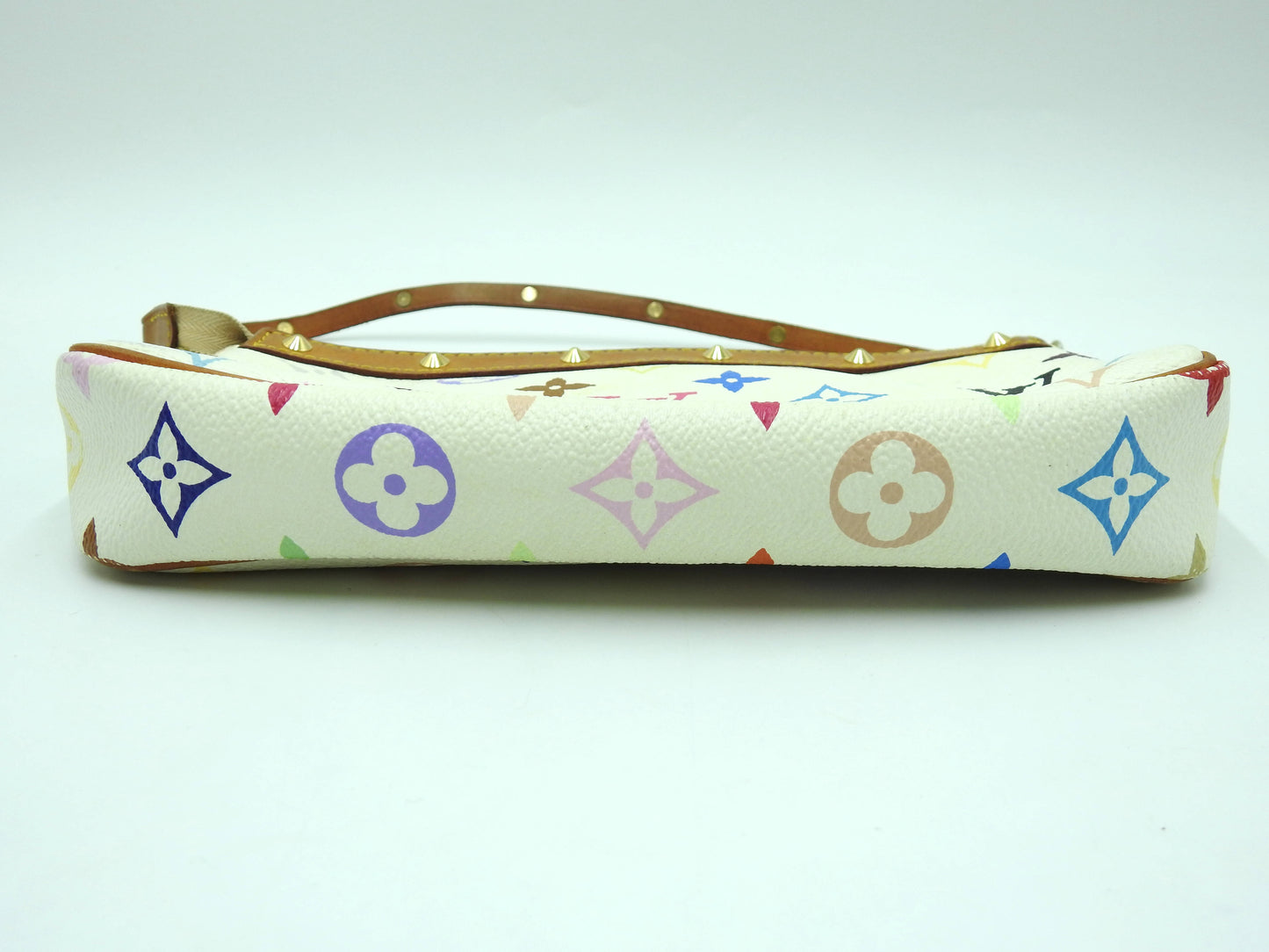 LOUIS VUITTON Pochette Accessory Pouch Monogram Multicolor Bron M92649