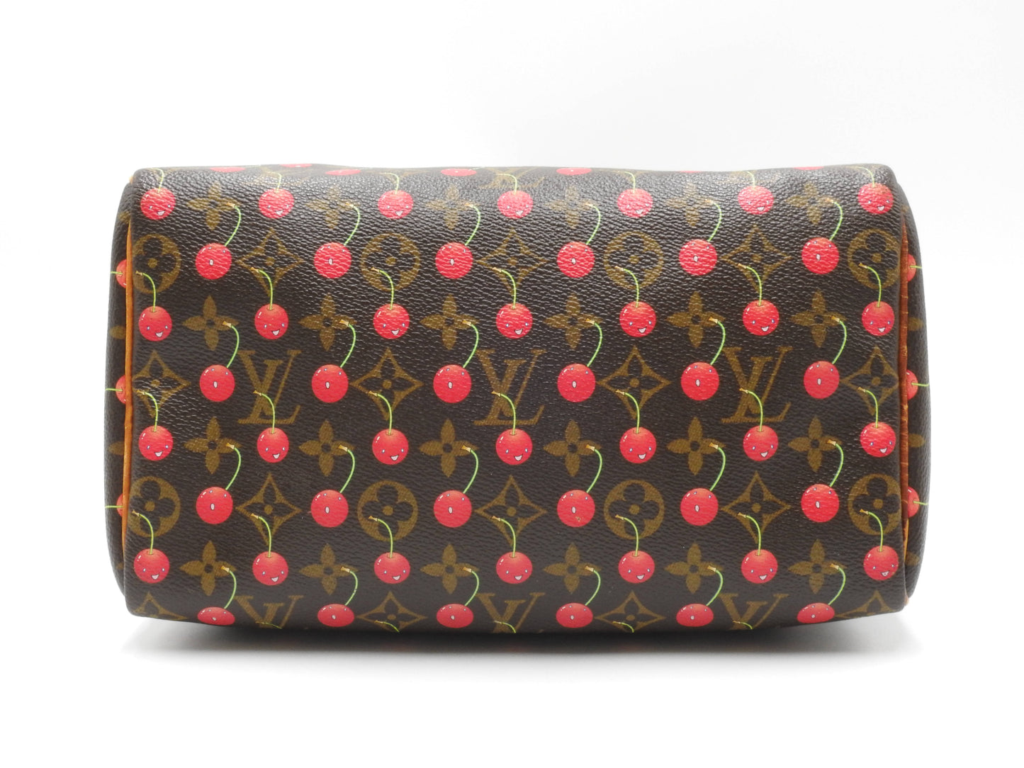 LOUIS VUITTON Monogram Cherry Speedy 25 Hand Bag Boston Bag Canvas M95009