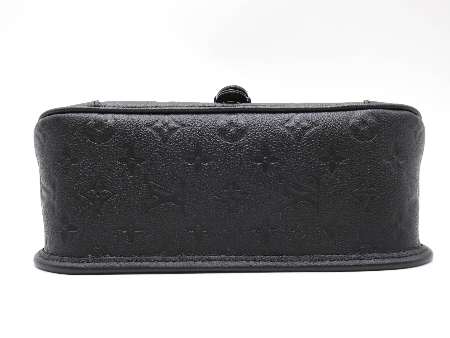 LOUIS VUITTON Monogram Empreinte Diane Shoulder Hand Bag Black M46386