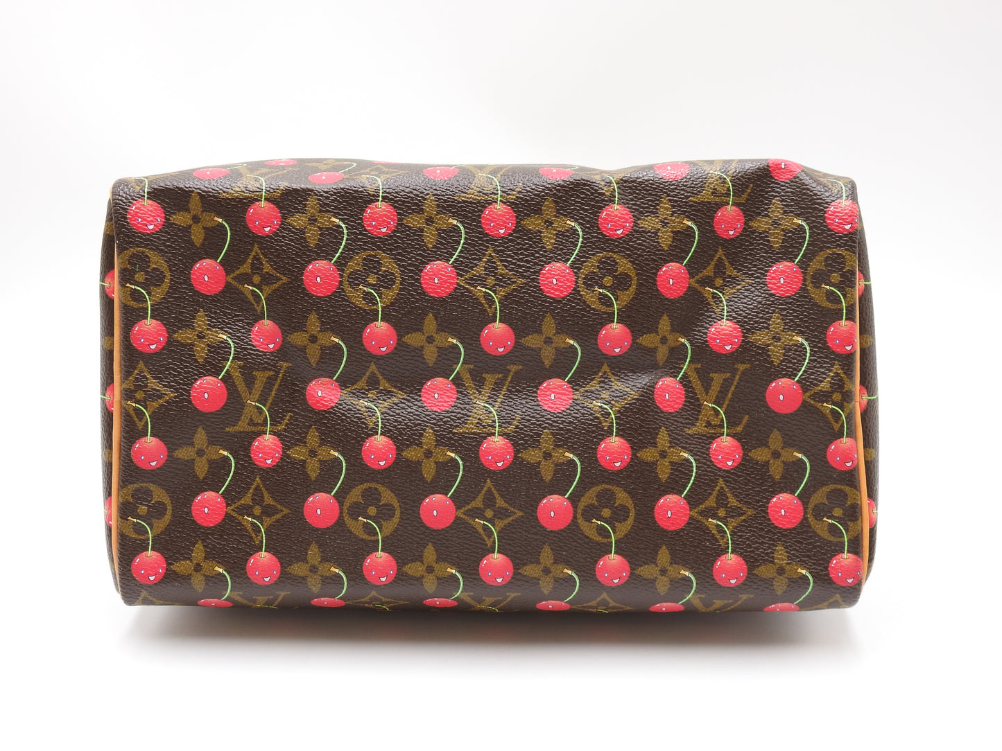 LOUIS VUITTON Monogram Cherry Speedy 25 Hand Bag Boston Bag Canvas M95009