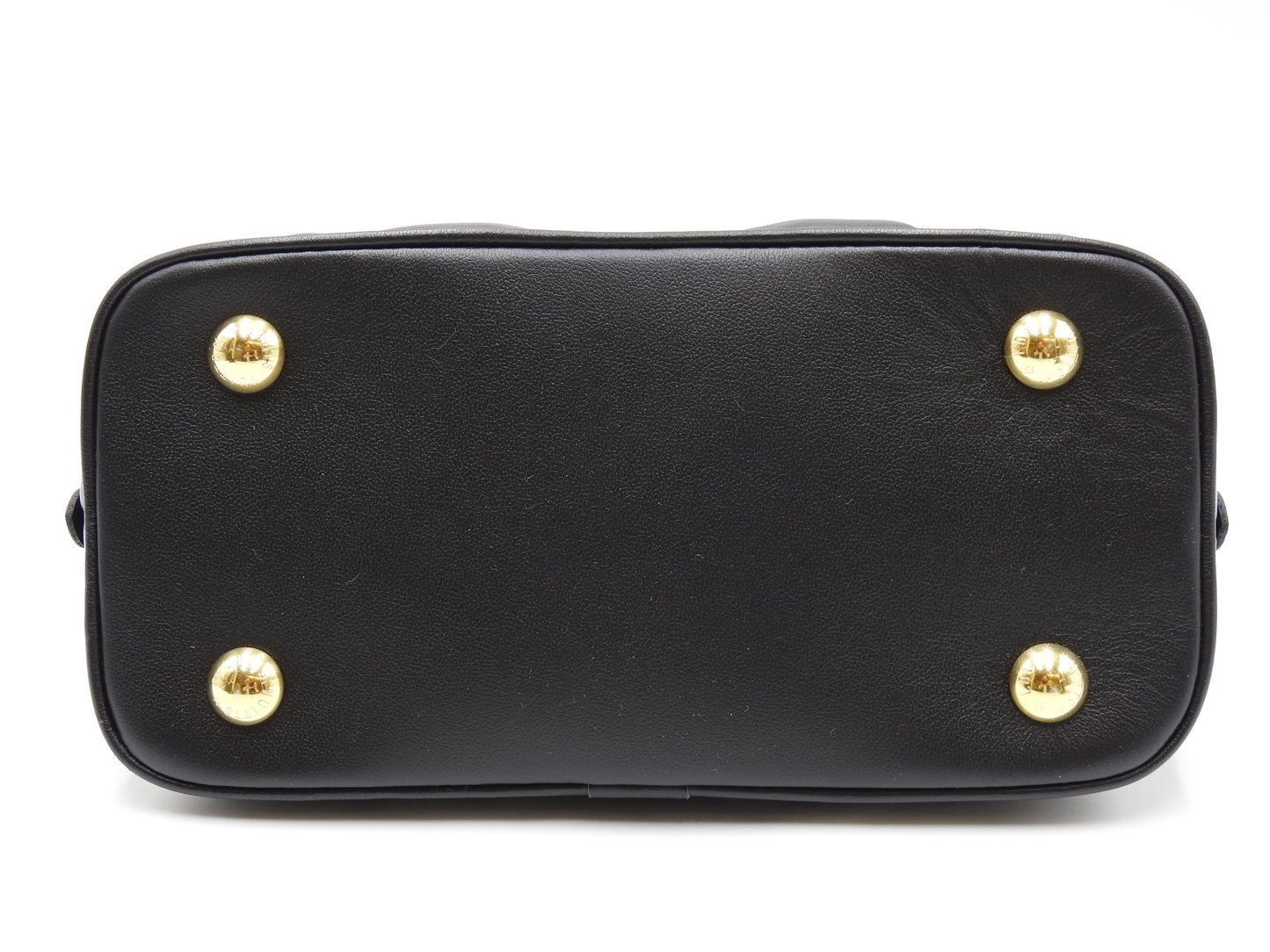 LOUIS VUITTON Alma BB 2way Shoulder Hand Bag Bubblegram Black M59793