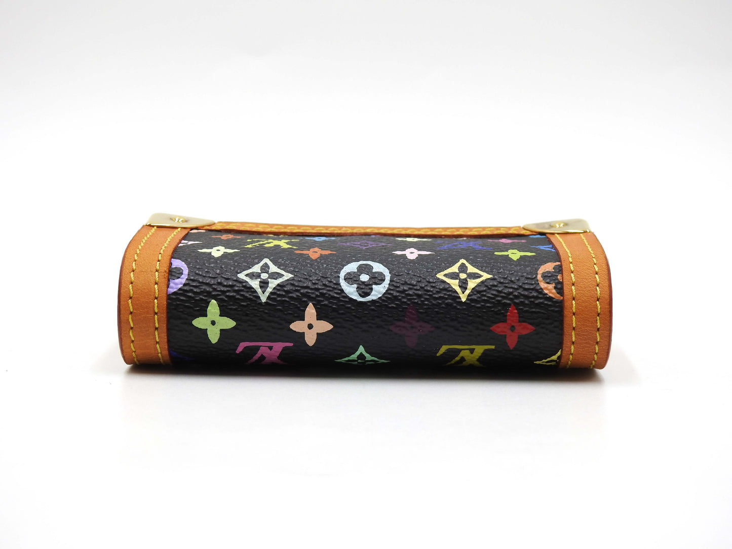 LOUIS VUITTON Monogram Multicolor Porte Monnaie Plat Coin Purse M92656