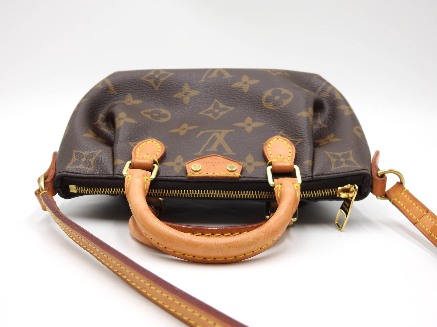 LOUIS VUITTON Monogram Nano Turenne 2way Shoulder Hand Bag Canvas M61253
