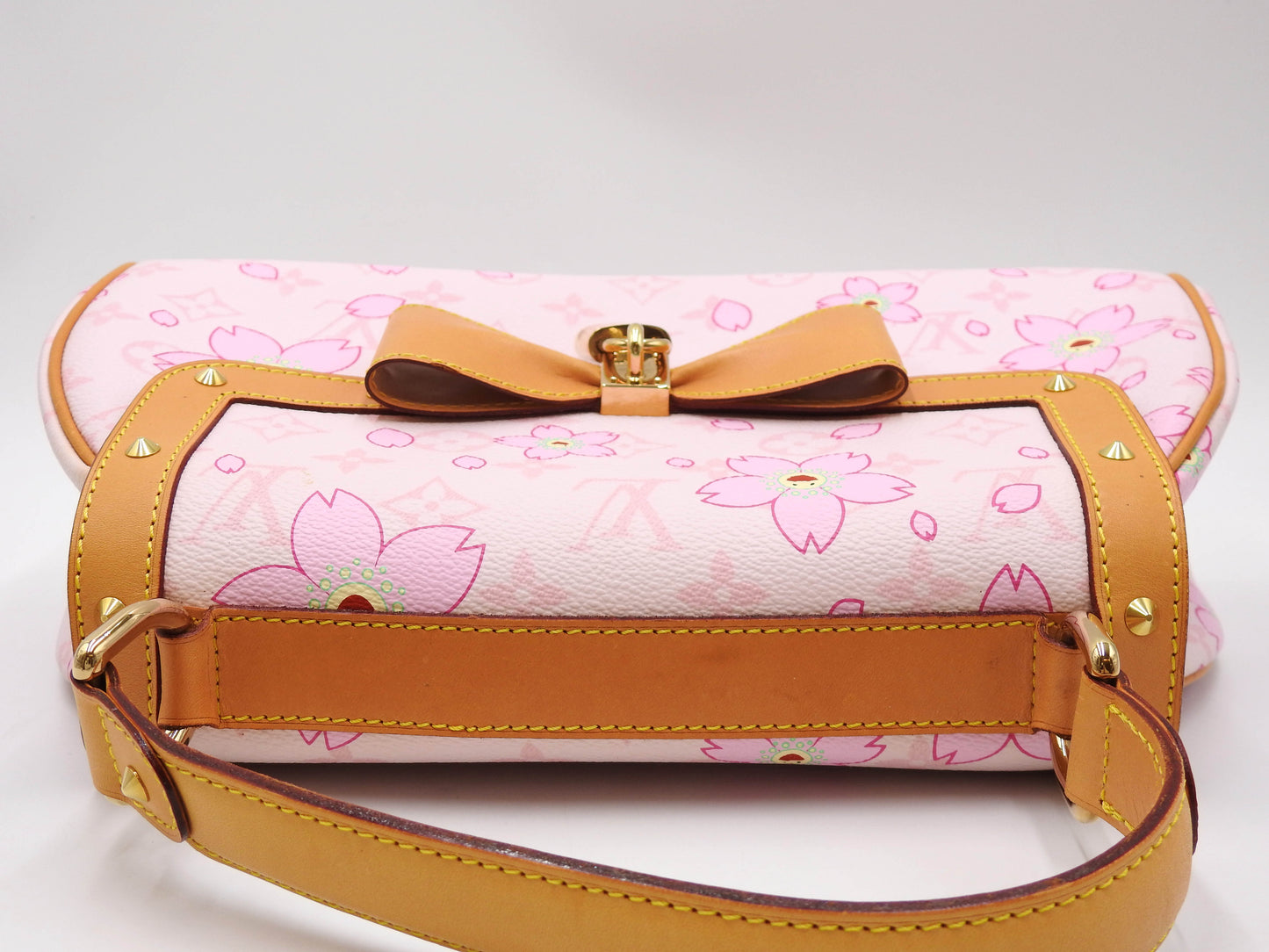 LOUIS VUITTON Sac Retro PM Hand Bag Monogram Cherry Blossom Pink M92013