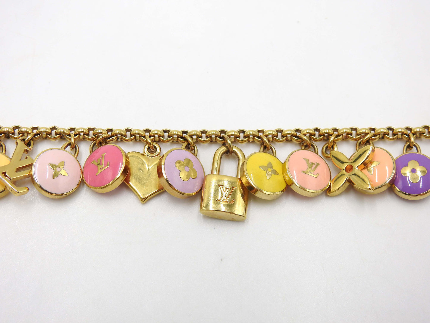 LOUIS VUITTON Porte Cles Pastille Bag Charm Multicolor M66172