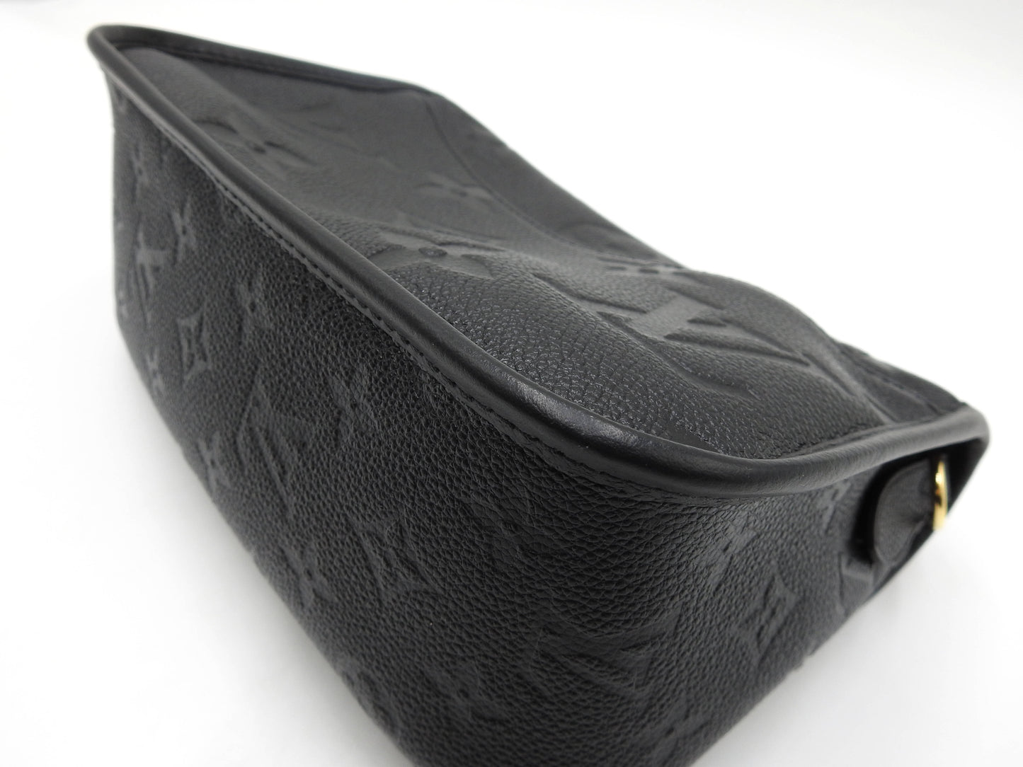 LOUIS VUITTON Monogram Empreinte Diane Shoulder Hand Bag Black M46386