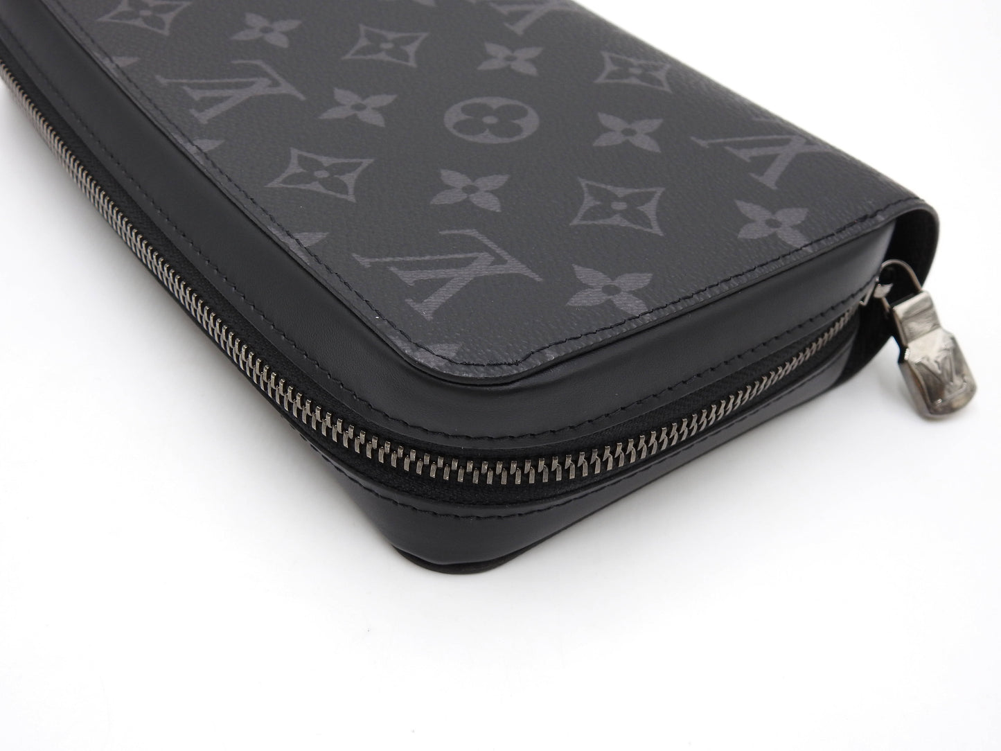 LOUIS VUITTON Monogram Eclipse Zippy XL Zip Around Wallet M61698