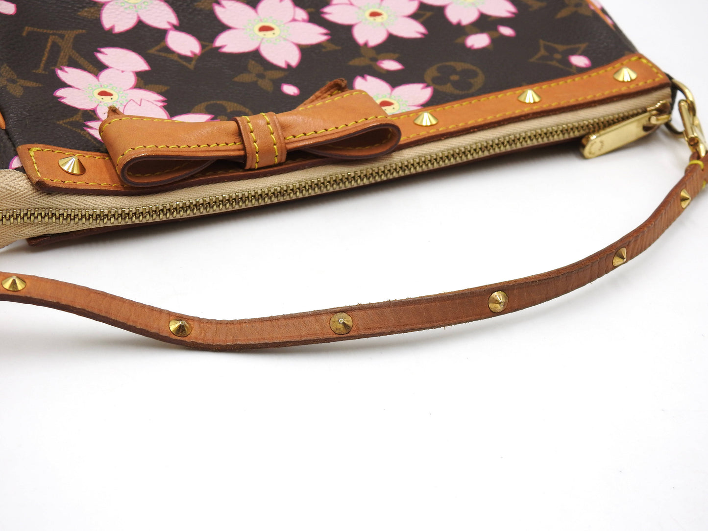 LOUIS VUITTON Monogram Cherry Blossom Pochette Accessories M92006