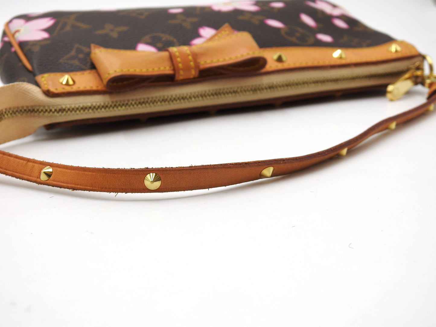 LOUIS VUITTON Monogram Cherry Blossom Pochette Accessories M92006