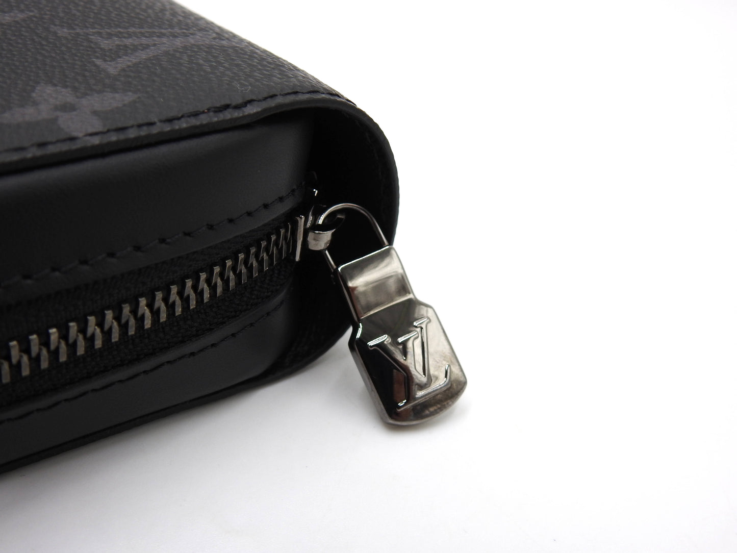 LOUIS VUITTON Monogram Eclipse Zippy XL Zip Around Wallet M61698