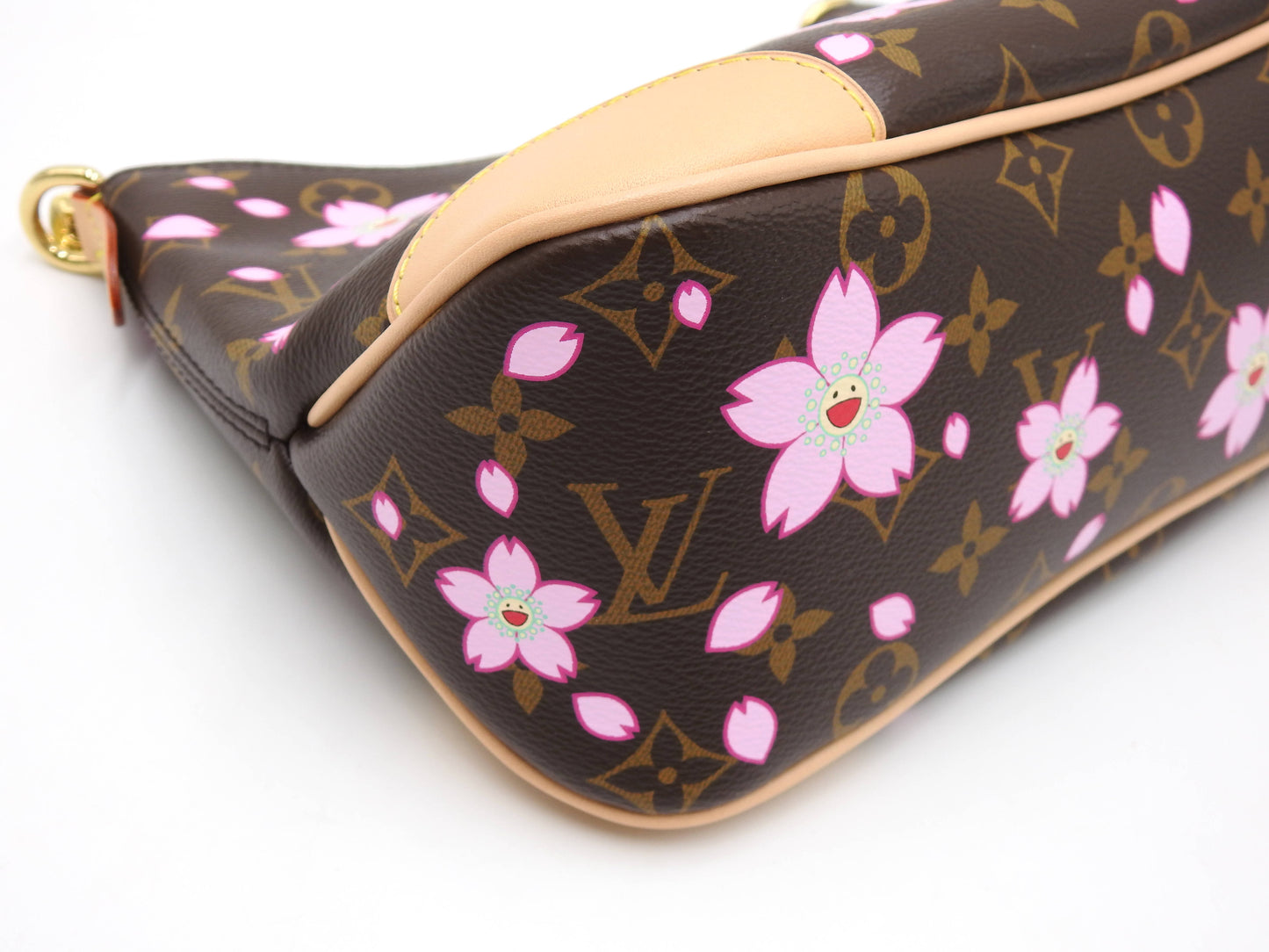 LOUIS VUITTON LVxTM Monogram Cherry Blossom Boulogne PM Shoulder Bag M13265