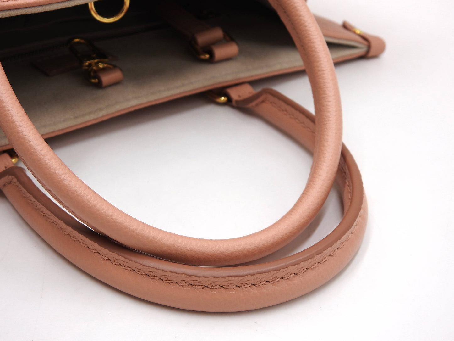 LOUIS VUITTON Monogram Empreinte Giant OnTheGO MM Shoulder Tote Bag M46286