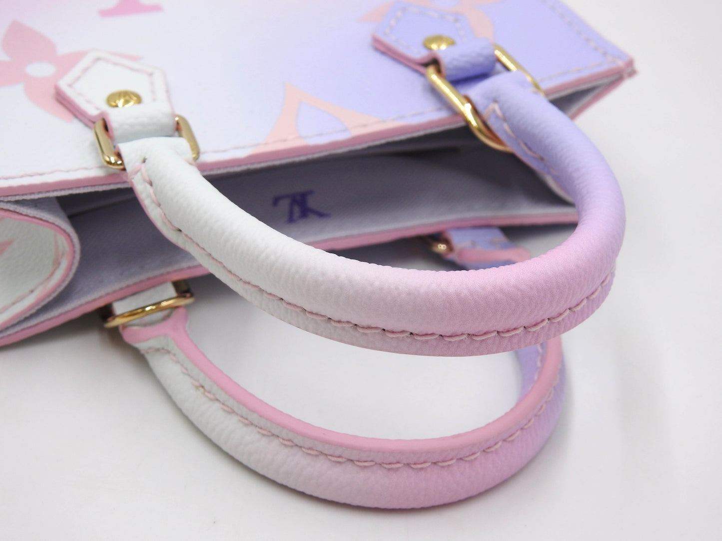 LOUIS VUITTON Monogram Sunrise Pastel Petit Sac Plat 2way Tote Bag M81341