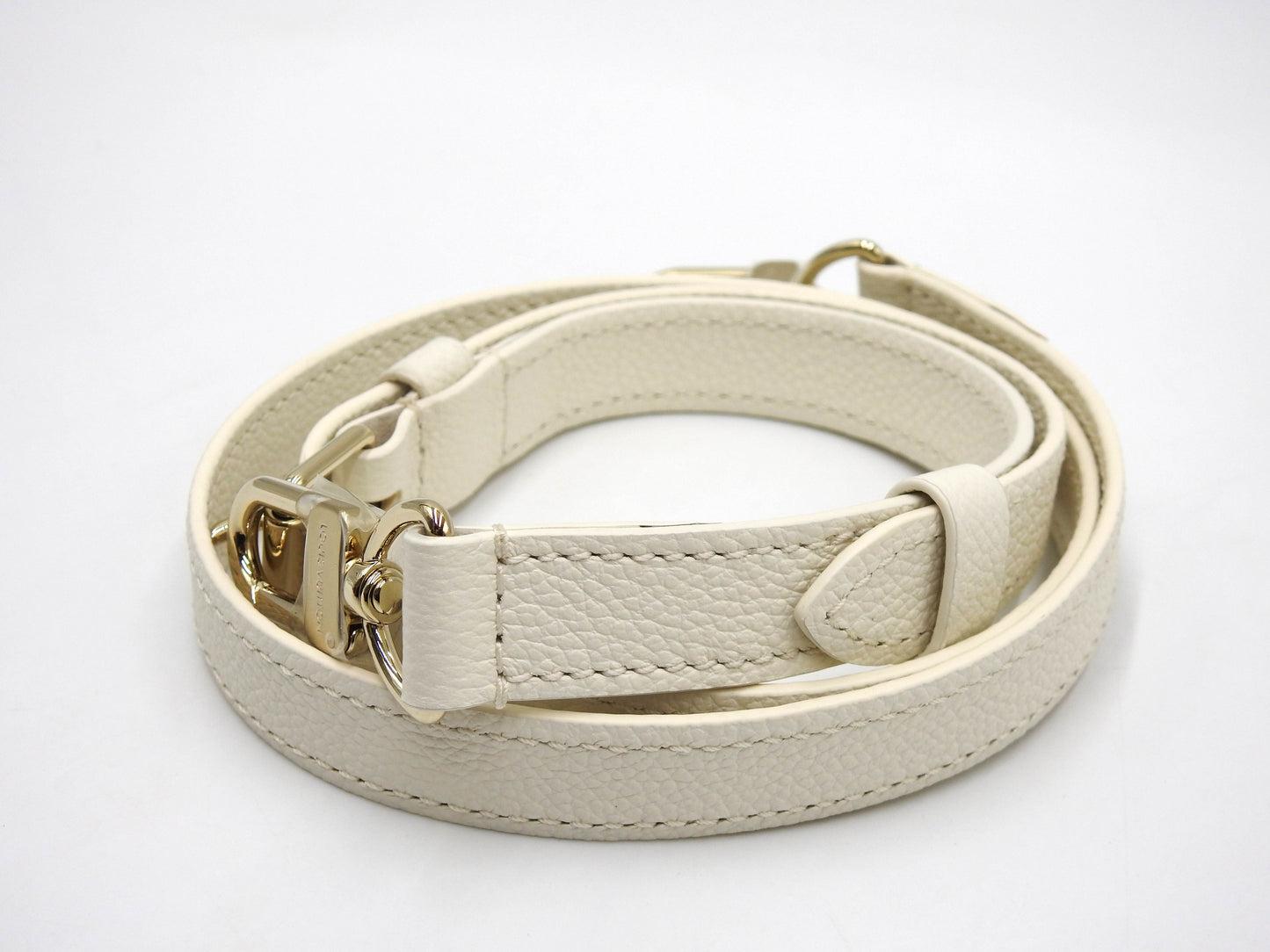LOUIS VUITTON Monogram Empreinte Giant Onthego PM Shoulder Bag White M28313
