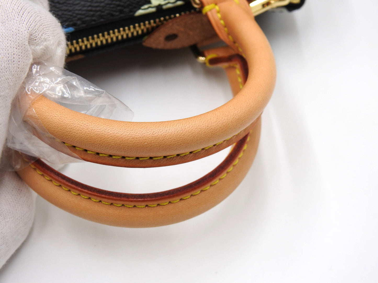 LOUIS VUITTON Monogram Mini Speedy Hand Bag Multicolor Noir Black M92644