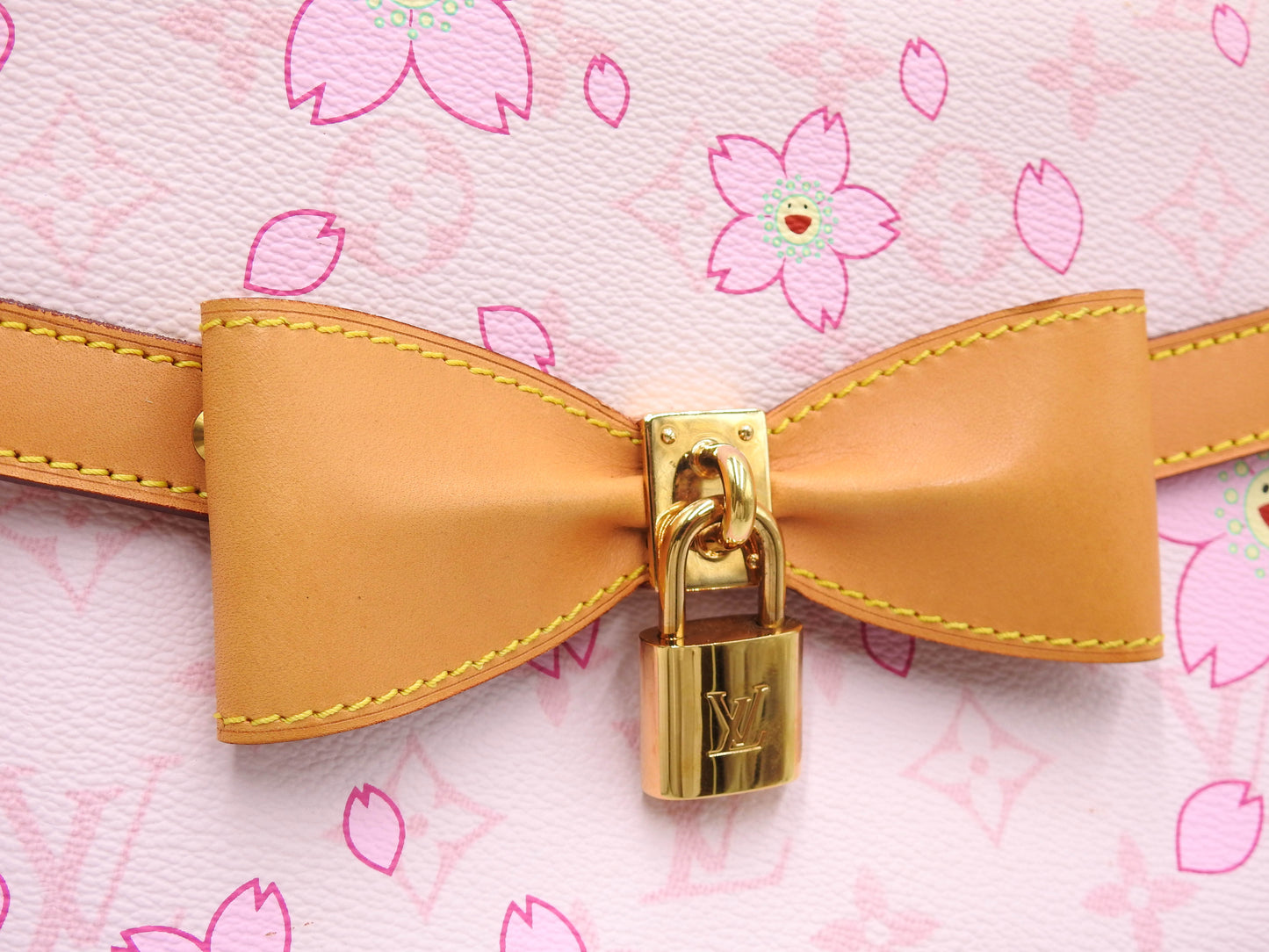 LOUIS VUITTON Sac Retro PM Hand Bag Monogram Cherry Blossom Pink M92013