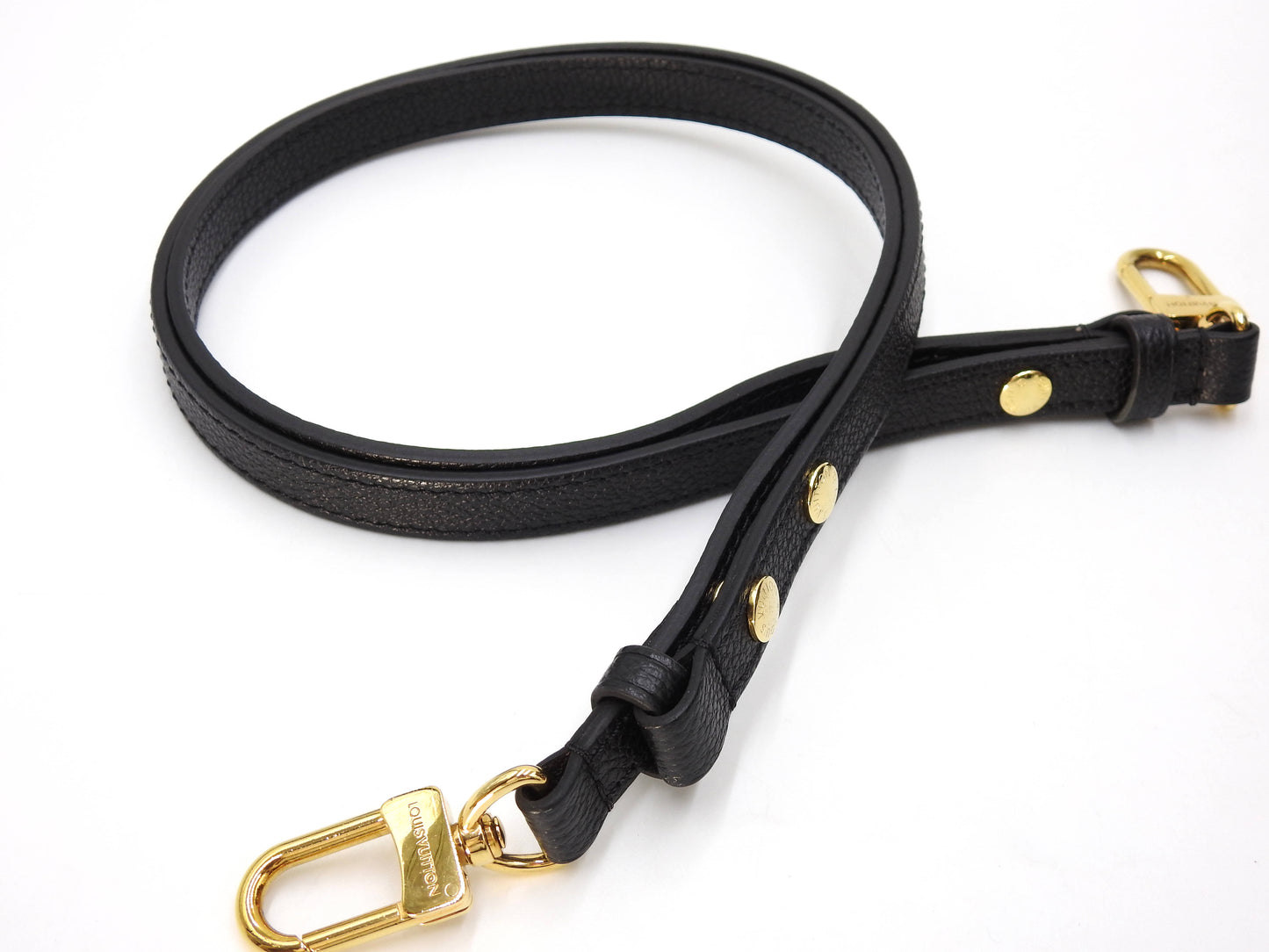 LOUIS VUITTON Monogram Empreinte Giant NeoNoe MM Hand Bag Black M45497