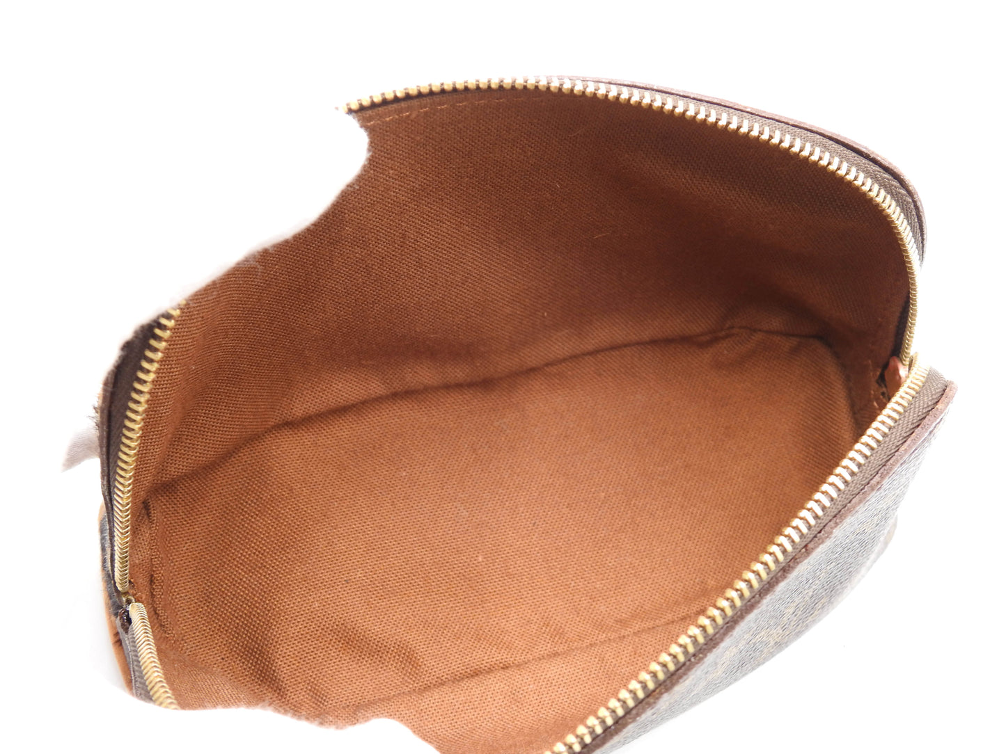 LOUIS VUITTON Alma Azzedine Alaia Monogram Leopard Shoulder Hand Bag M99032