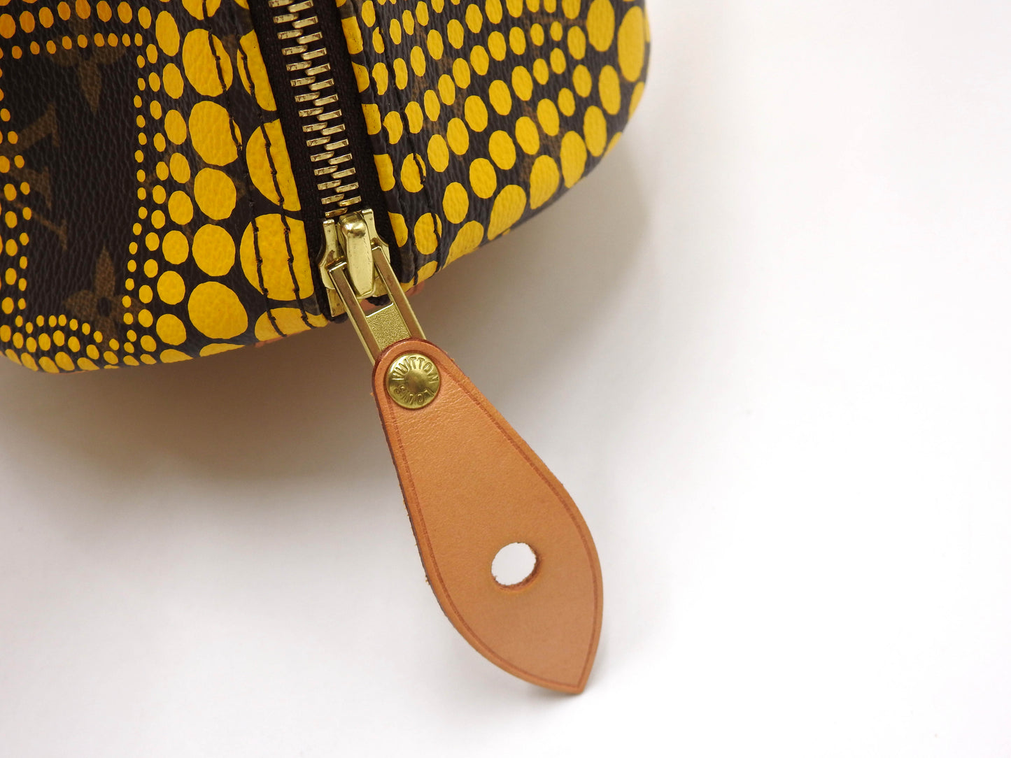 LOUIS VUITTON Yayoi Kusama Monogram Pumpkin Dots Speedy 30 Hand Bag M40692