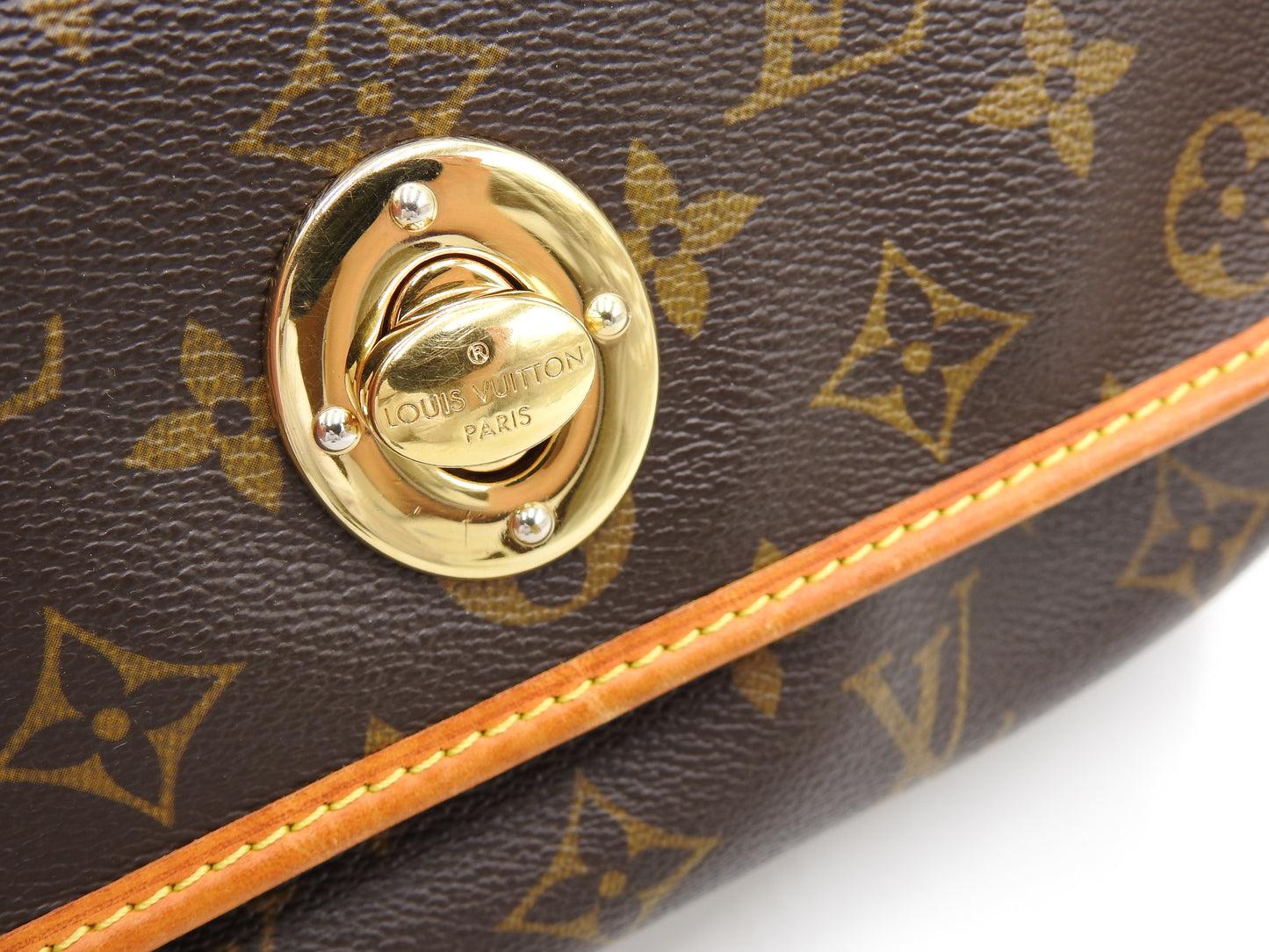 LOUIS VUITTON Monogram Tikal PM Shoulder Bag Hand Bag M40078