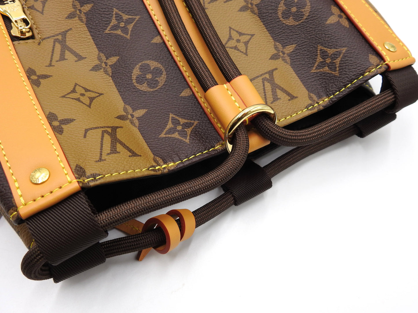LOUIS VUITTON NIGO Randonnee Messenger Shoulder Bag Monogram Stripe M45968