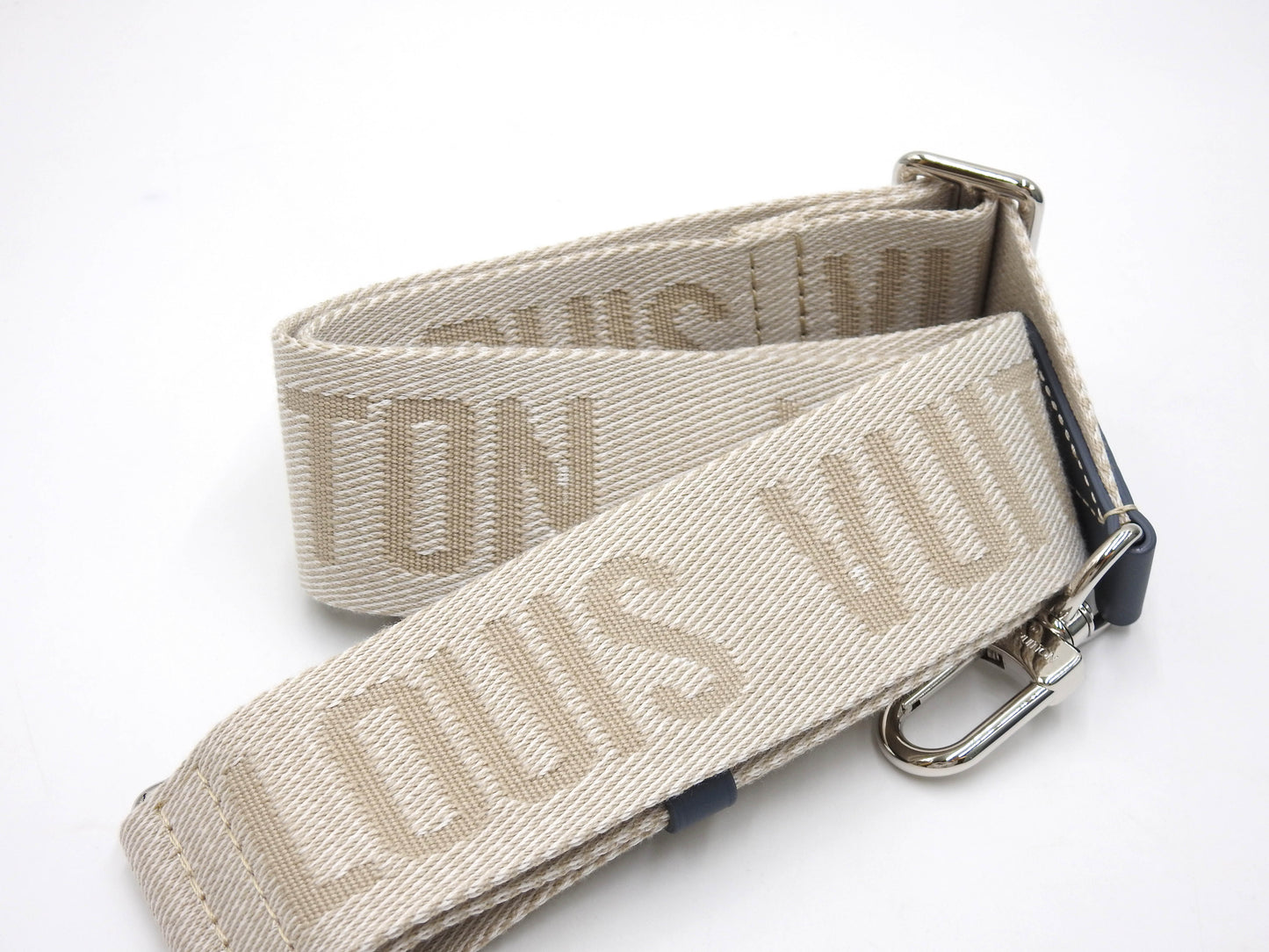 LOUIS VUITTON Monogram Denim Weekend NM Shoulder Tote Bag Canvas M22537