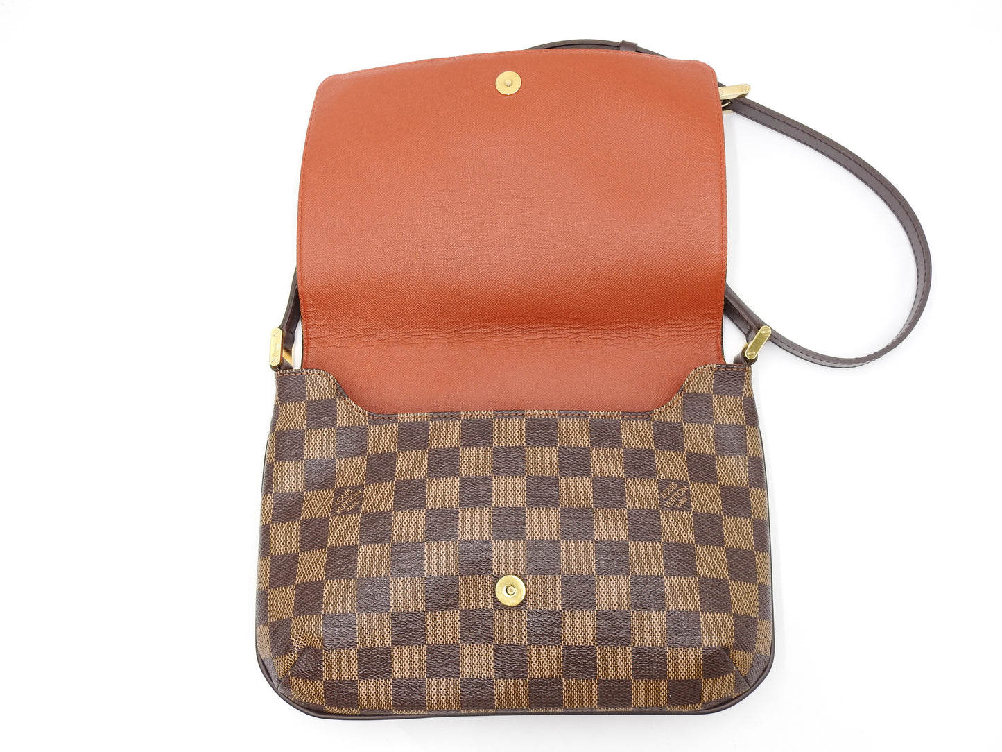 LOUIS VUITTON Musette Tango Long Crossbody Shoulder Bag Damier Ebene N51301