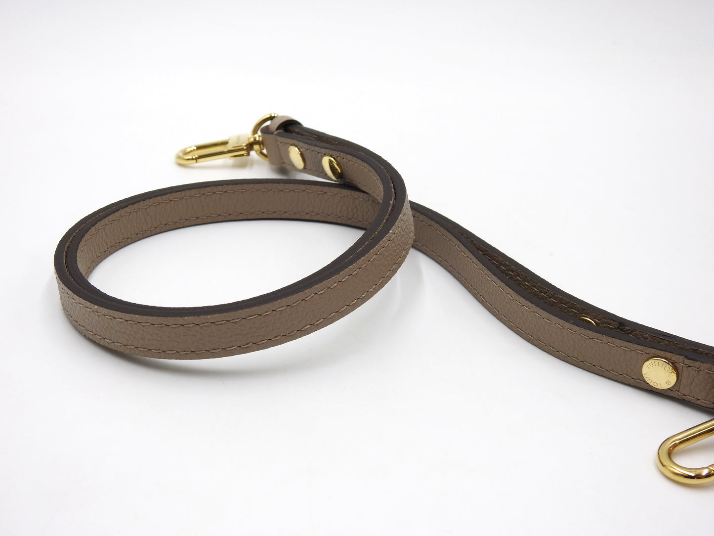 LOUIS VUITTON Monogram Empreinte NeoNoe MM Shoulder Hand Bag Dove Cream