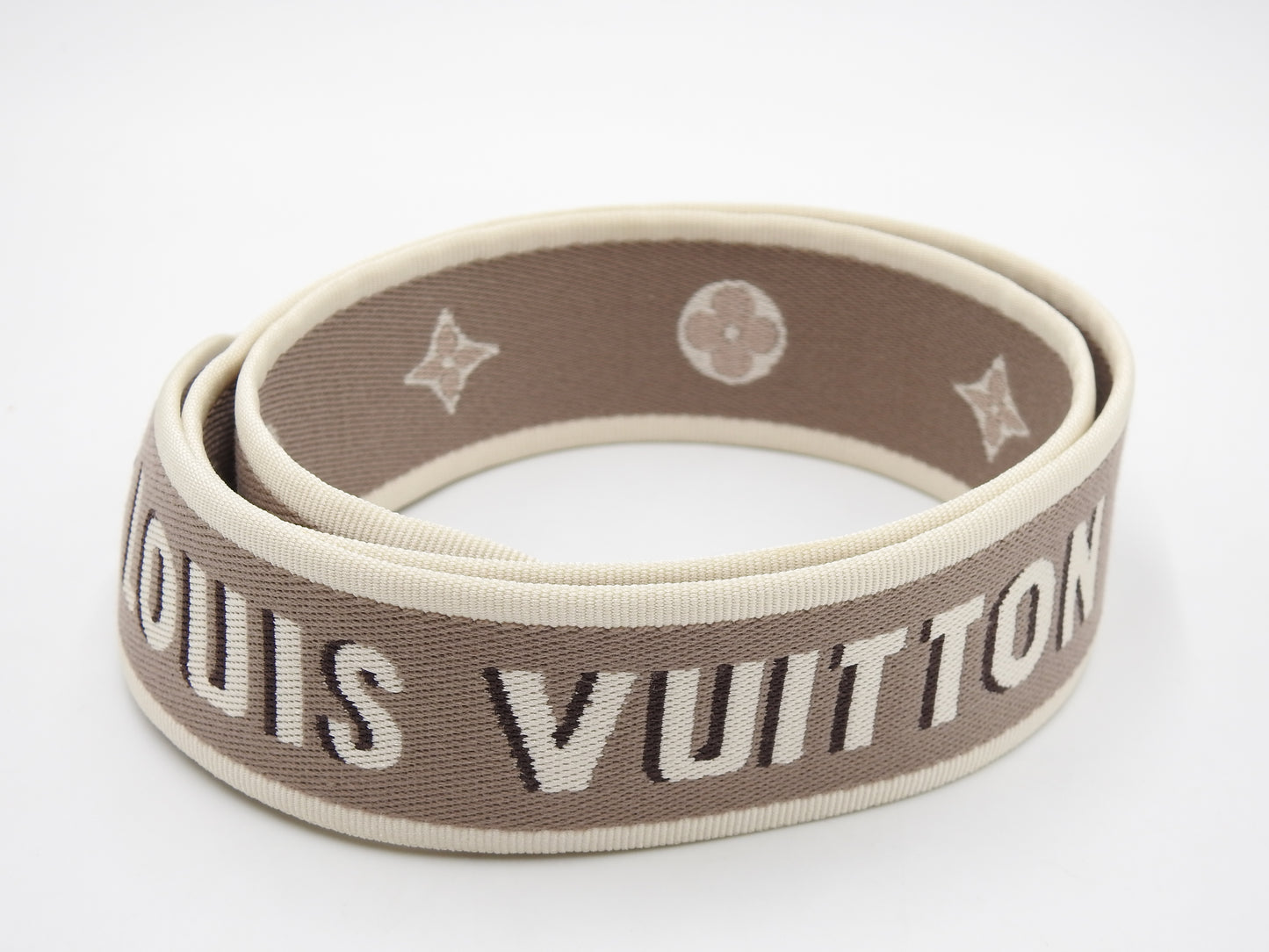 LOUIS VUITTON Monogram Empreinte Diane Shoulder Bag Dove Cream M46583