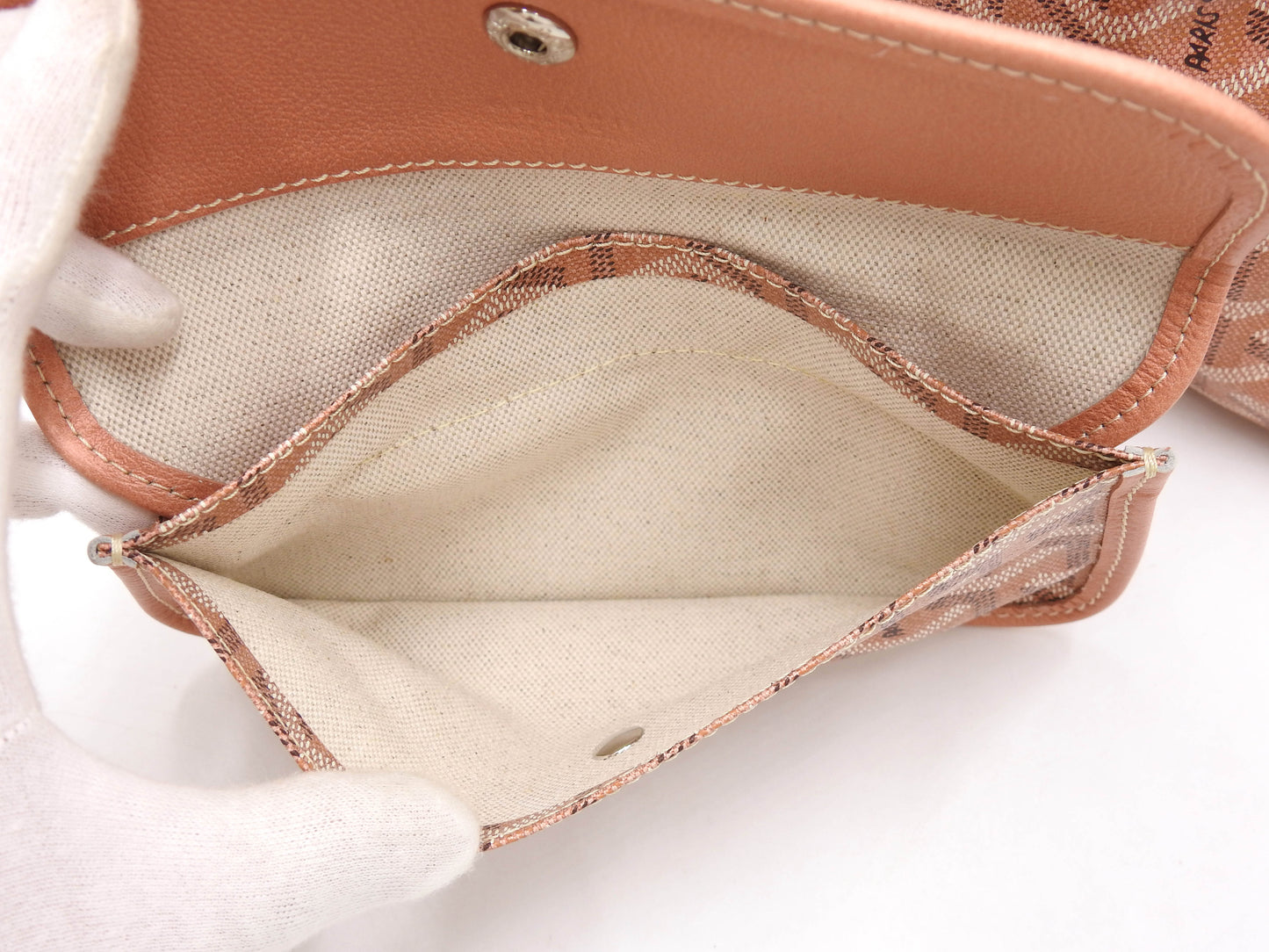 GOYARD Claire Voie Saint Louis PM Shoulder Tote Bag with Pouch Pink