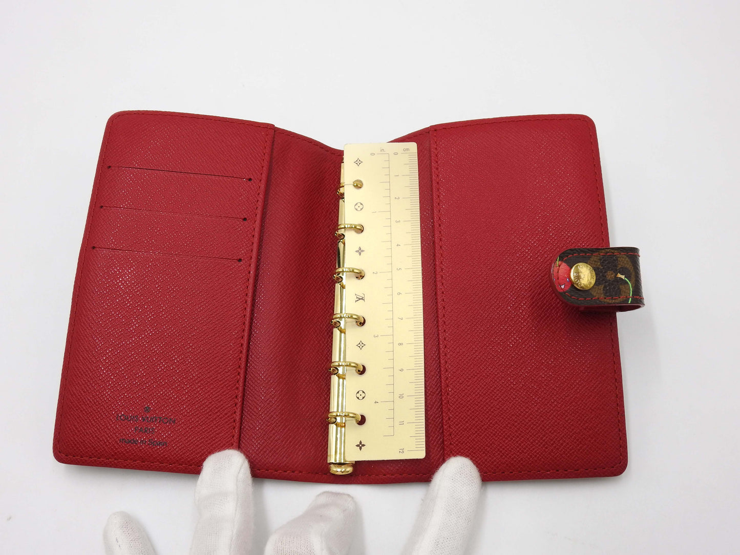LOUIS VUITTON Monogram Cherry Agenda PM Day Planner Cover R21023
