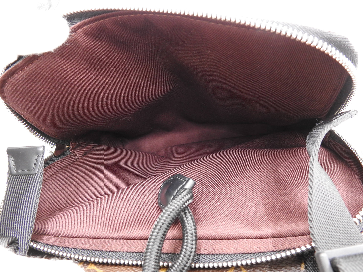 LOUIS VUITTON Monogram Macassar Zack Men's Backpack Bag M43422