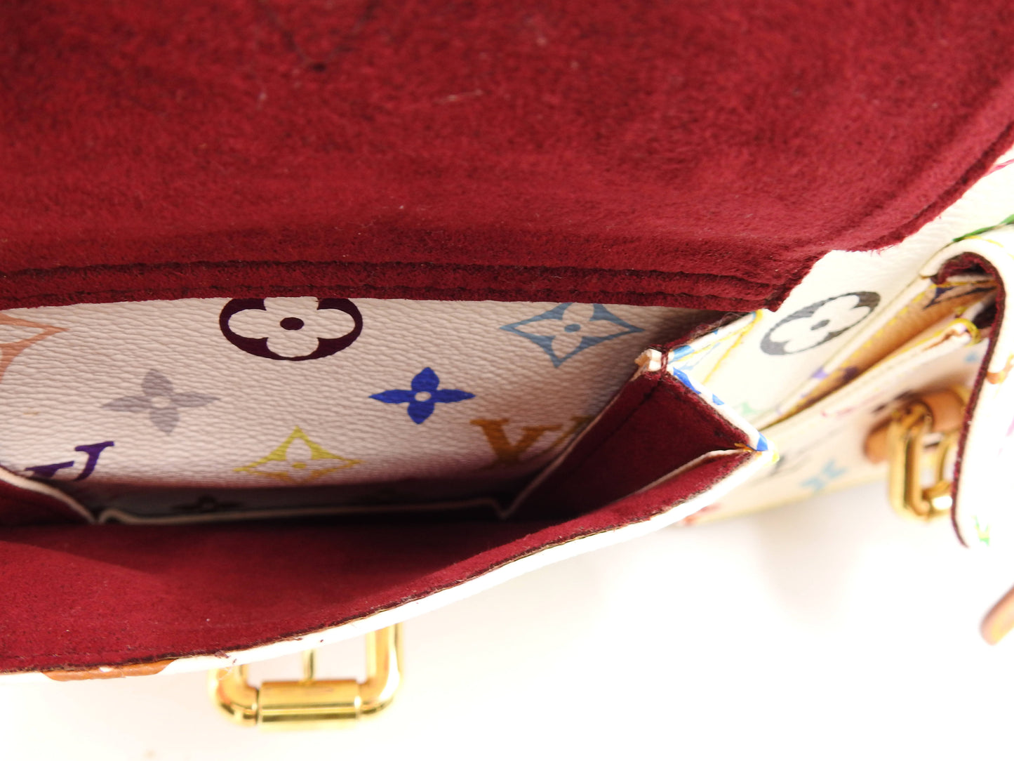 LOUIS VUITTON Lodge GM Shoulder Bag Monogram Multicolor Bron M40051