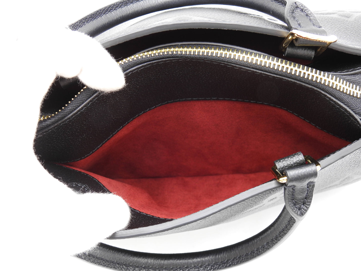 LOUIS VUITTON Monogram Empreinte Petit Palais PM Shoulder Hand Bag M58916