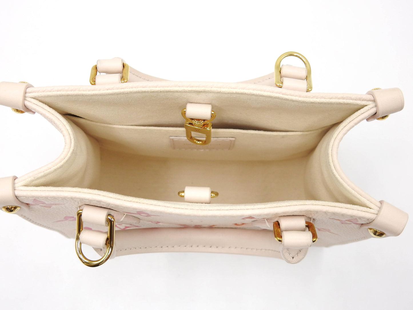 LOUIS VUITTON Monogram Empreinte OnTheGo BB 2way Shoulder Hand Bag M47115