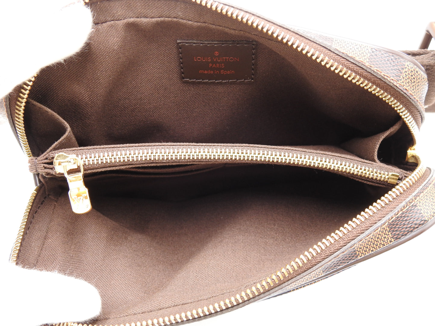 LOUIS VUITTON Bumbag Brooklyn Waist Body Belt Bag Damier Ebene N41101