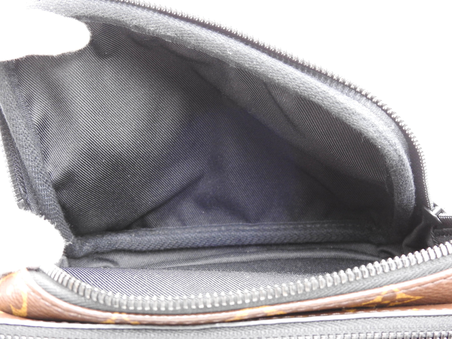 LOUIS VUITTON Monogram Macassar Christopher Bum Bag Waist Body Bag M45337