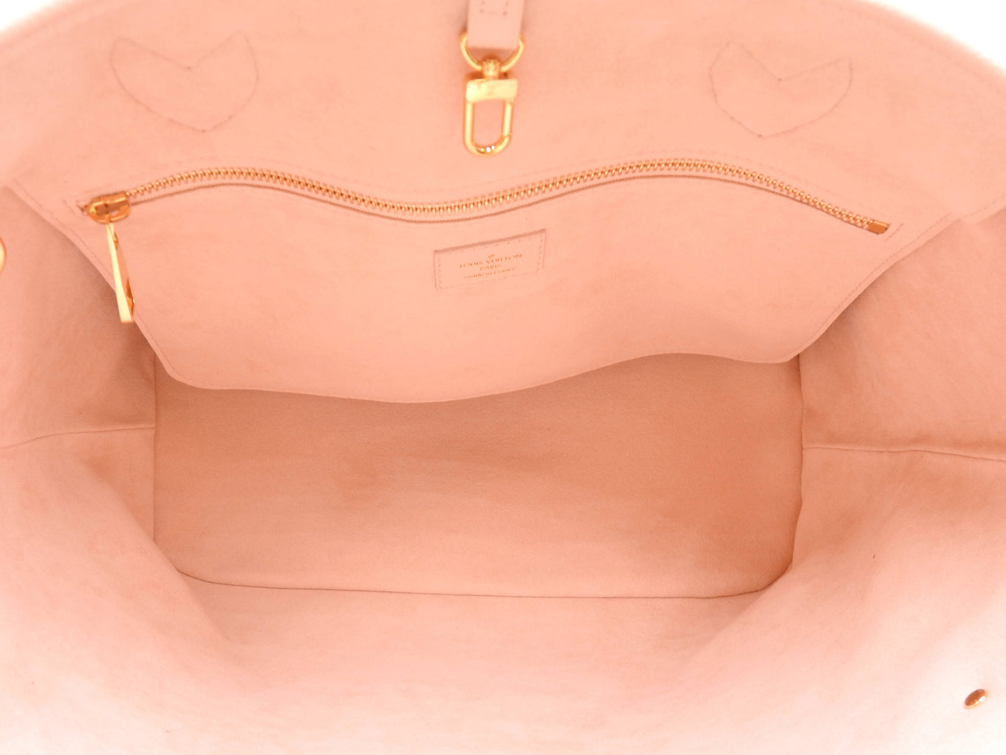 LOUIS VUITTON Monogram Empreinte Giant Neverfull MM Shoulder Bag M14210
