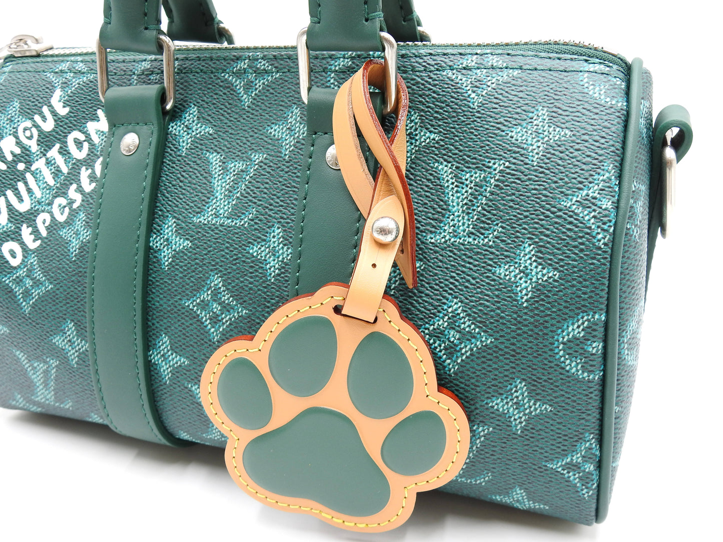LOUIS VUITTON Monogram Heritage Keepall Bandouliere 25 2way Hand Bag M12684