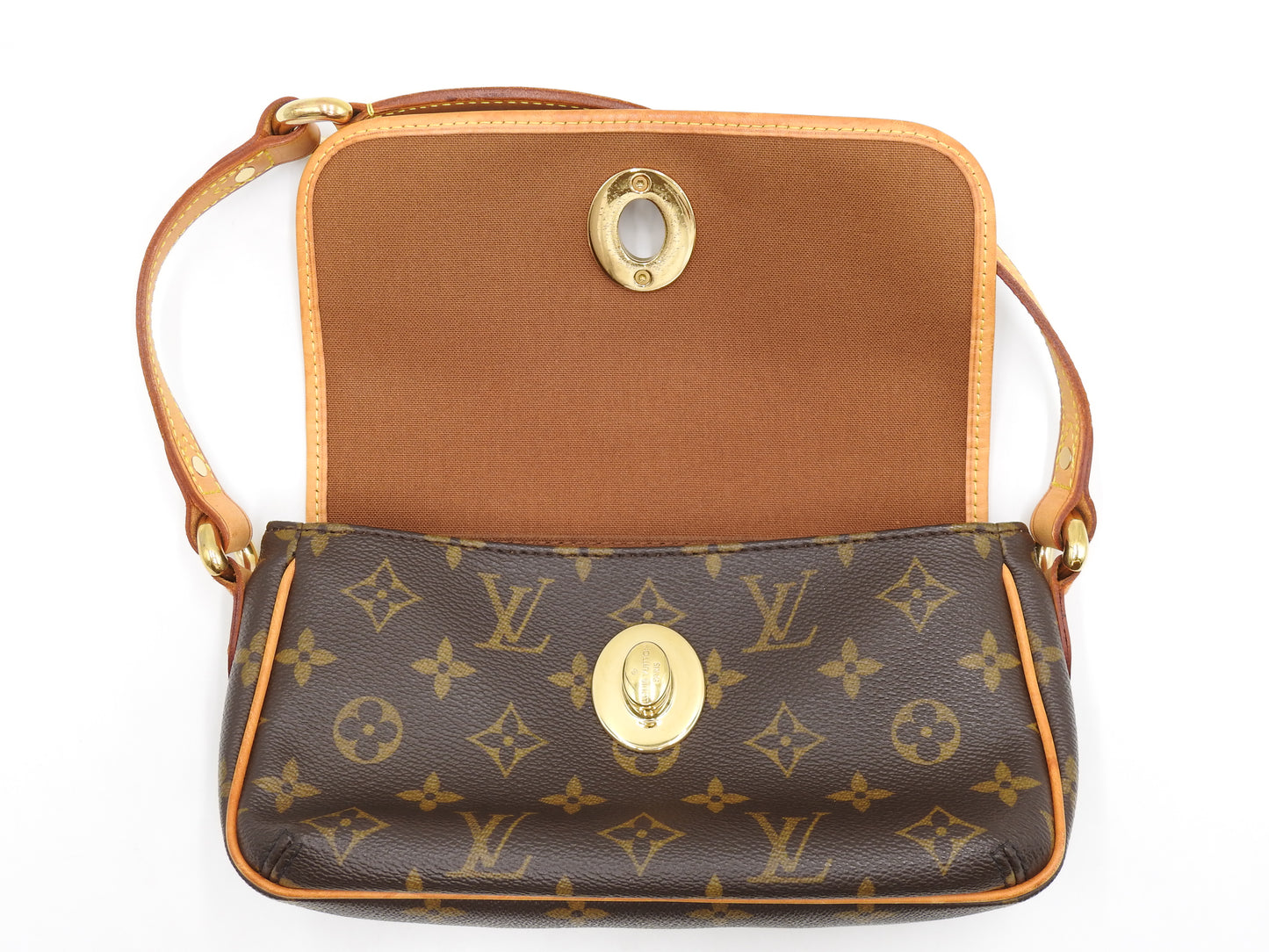 LOUIS VUITTON Monogram Tikal PM Shoulder Bag Hand Bag M40078