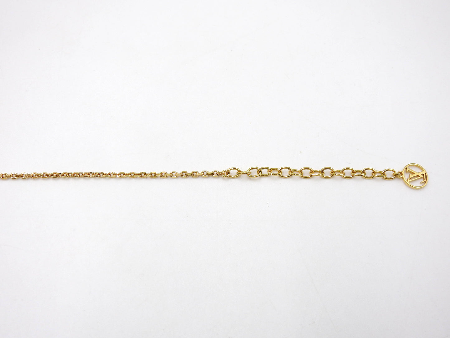 LOUIS VUITTON Collier Blooming Necklace GP Flower Brass M64855