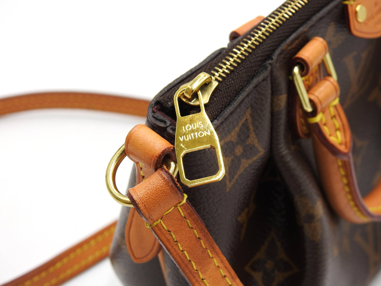 LOUIS VUITTON Monogram Nano Turenne 2way Shoulder Hand Bag Canvas M61253