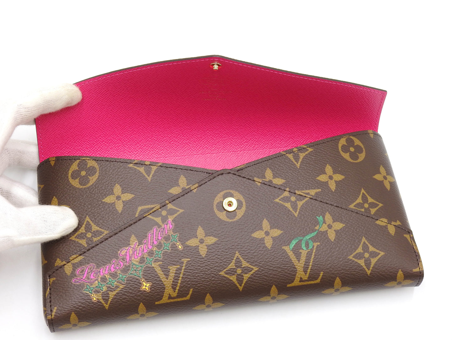 LOUIS VUITTON Vivienne Kirigami Organizer Wallet Monogram Multicolor M15335