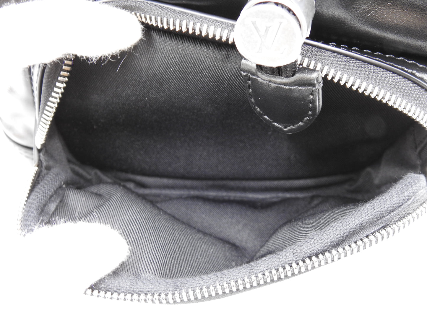 LOUIS VUITTON Noe Cargo Shoulder Bucket Hand Bag Calf Leather Black M13985